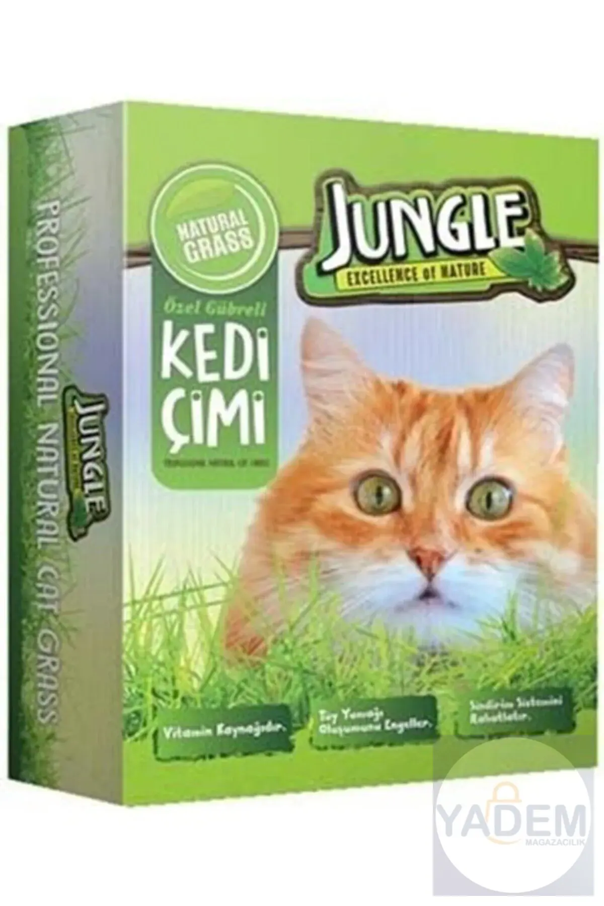 Kedi Çimi Kutulu Fileli