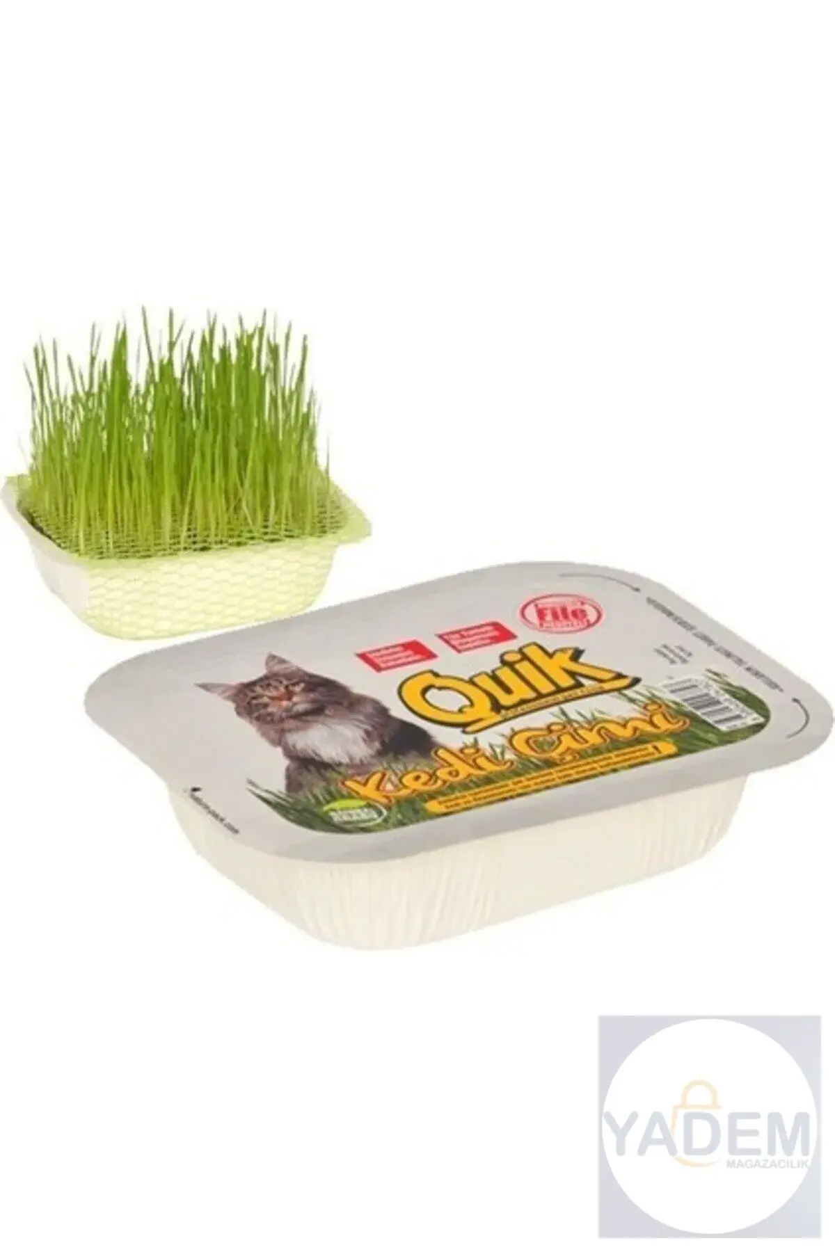 Doğal Kedi Çimi Fileli