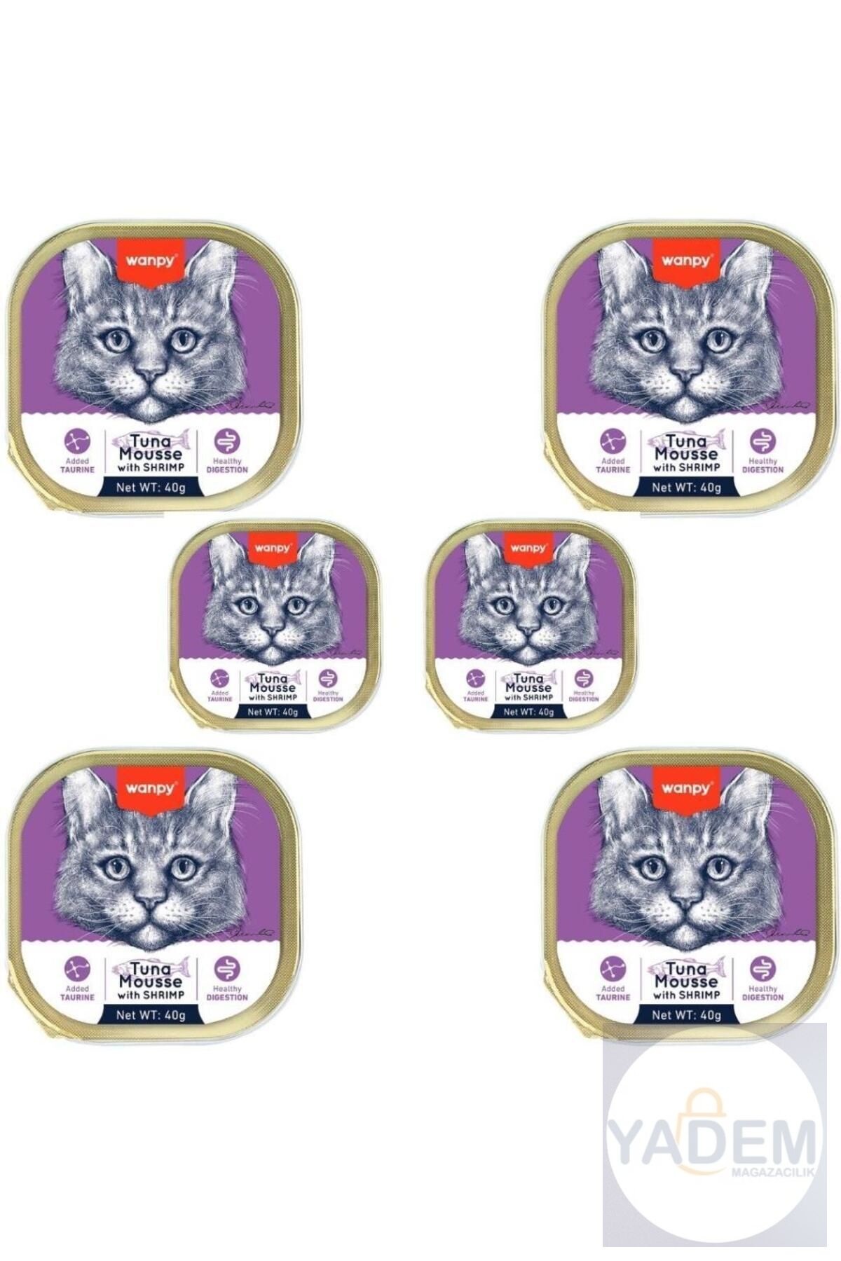 Ton Balıklı Ve Karidesli Alutray Kedi Yaş Mama 40 Gr x 6 Adet