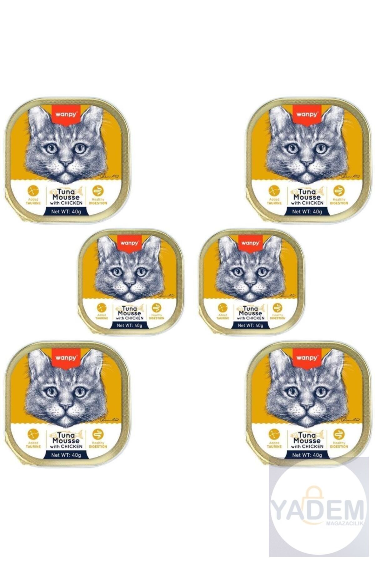 Ton Balıklı Ve Tavuklu Alutray Kedi Yaş Maması 40 Gr x 6 Adet