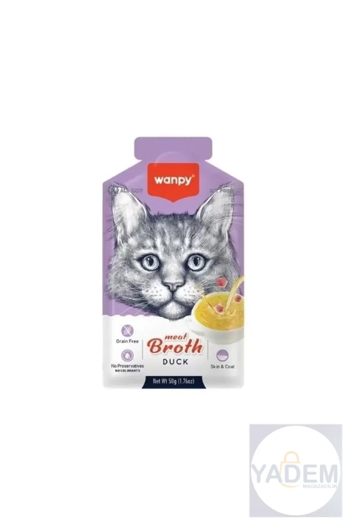 Ördek Etli Tahılsız Kedi Çorbası 50 gr