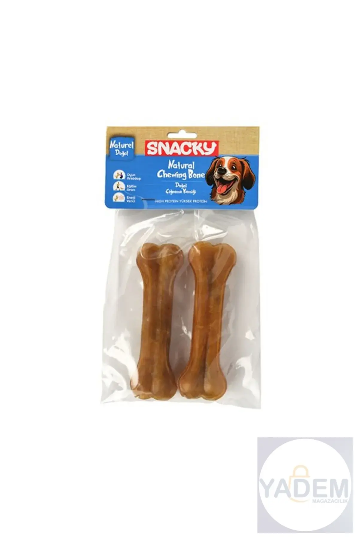 Nat. Köpek Çiğneme Kemiği 13cm *2'li *95g