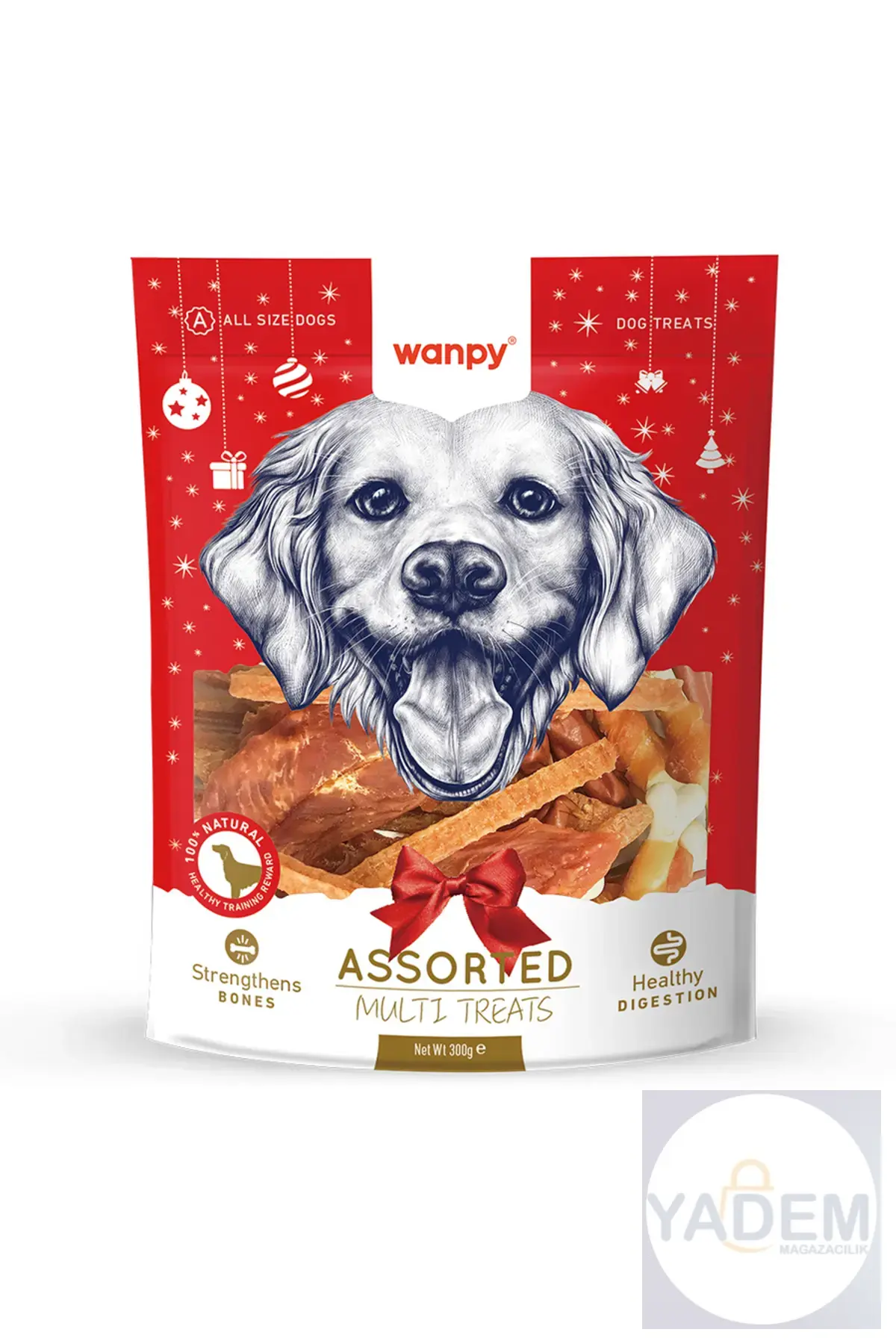 Karışık Yılbaşı M-02H Köpek Ödül 300 gr SKT:03/2025