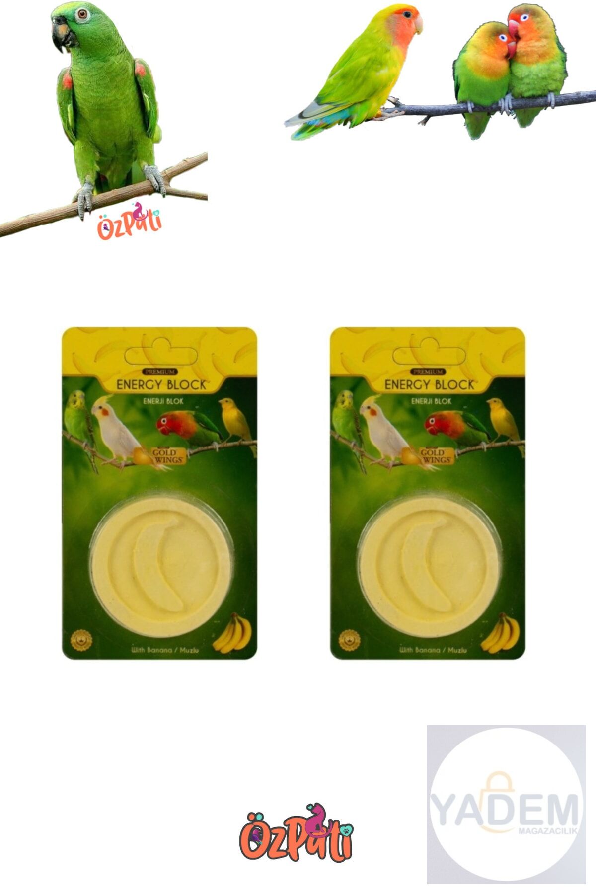 Premium Enerji Bloğu Muzlu X 2 Adet