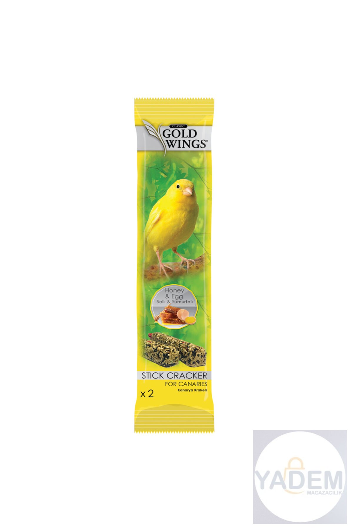 Classic Kanarya Krakeri Ballı ve Yumurtalı 2'li Paket