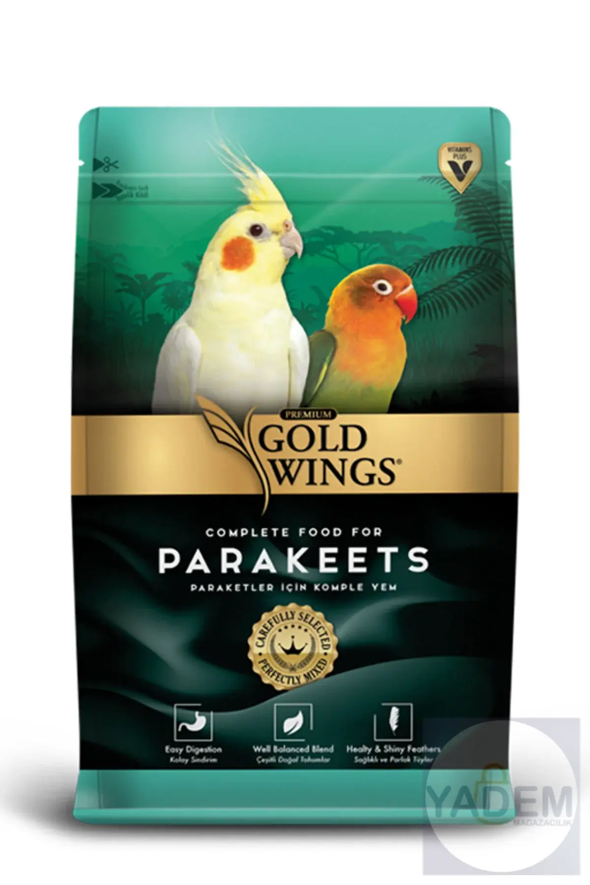 Premium Sultan Ve Cennet Papağanı Yemi 1 Kg