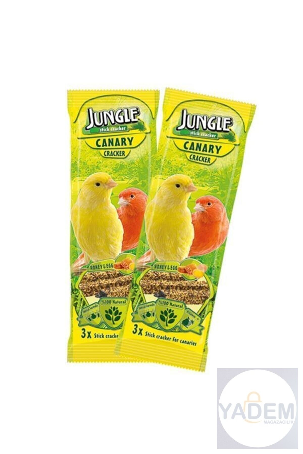 Ballı Kanarya Krakeri Paket İçi 3Lü, 2Paket (6adet)