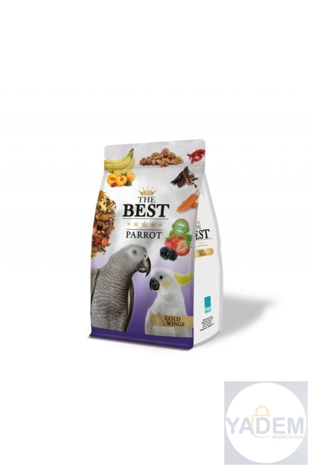 Gold Wings The Best Papağan Yemi 1,25kg