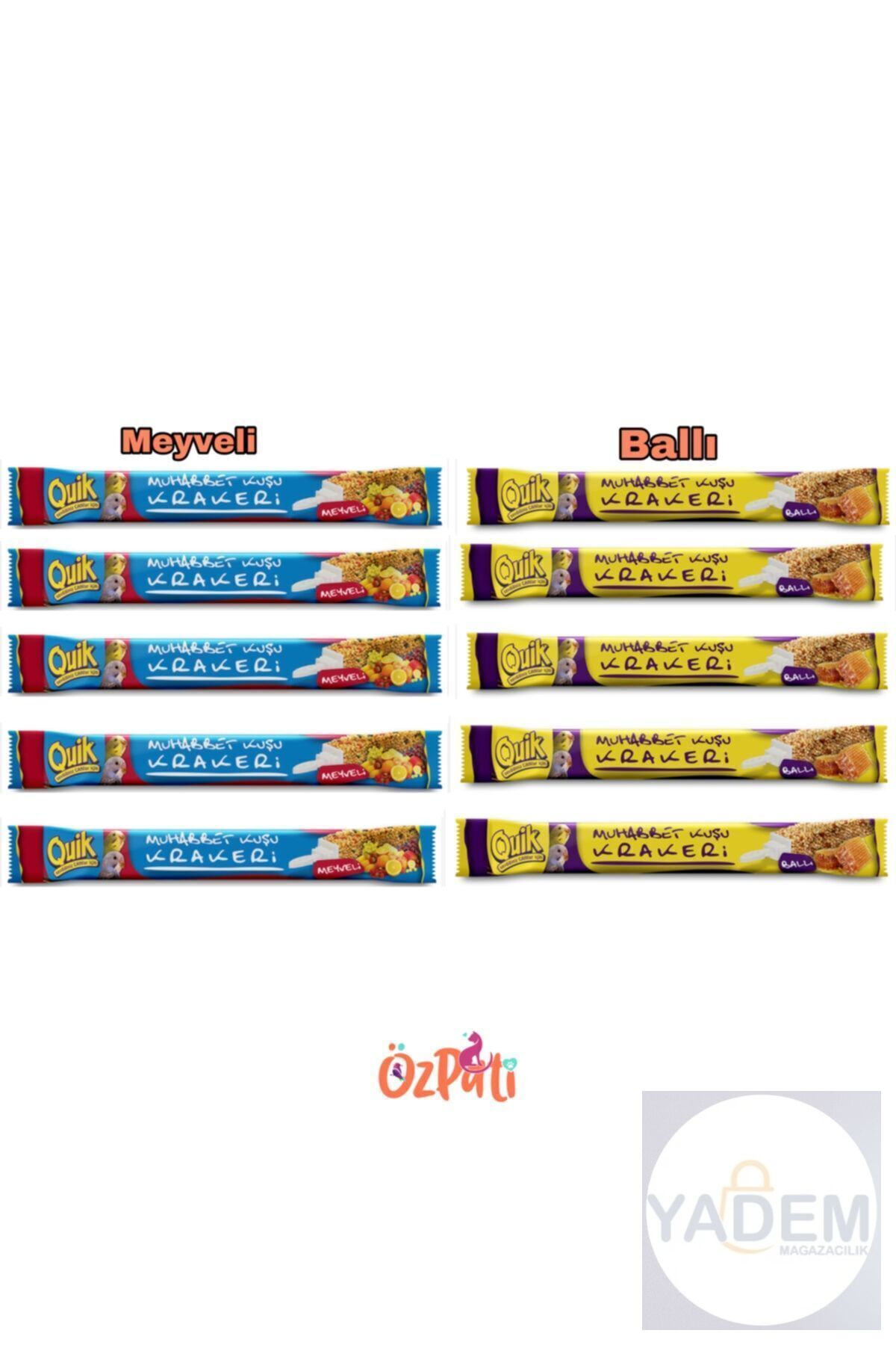 Muhabbet Krakeri 5+5 Meyveli Ballı