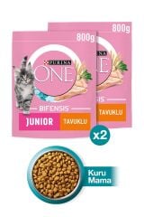 Junior Tavuklu Yavru Kedi Maması 800 Gr x 2Adet
