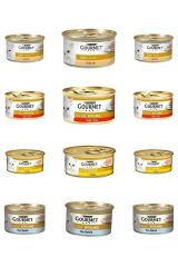 Purina Pro Plan Gourmet Gold Kıyılmış Karışık Konserve Kedi Maması 12x85gr