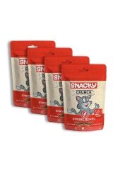 Crunch Kedi Ödül Maması - Strong Bones - Tavuklu Peynirli - 4'lü Paket