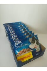 Somonlu Ton Balıklı Konserve Yetişkin Kedi Maması 10x4lü Paket Toplam 40 Adet Mama