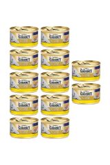 Gourmet Gold Kıyılmış Tavuklu Yaş Kedi Maması 85gr 12 Al 10 Öde