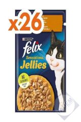 Sensations Tavuklu Ve Havuçlu Yetişkin Kedi Yaş Maması 26 X 85 gr