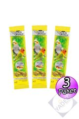 Goldwings Classic Meyveli Paraket Sultan-cennet Papağanı Krakeri 2'li X 3 Adet