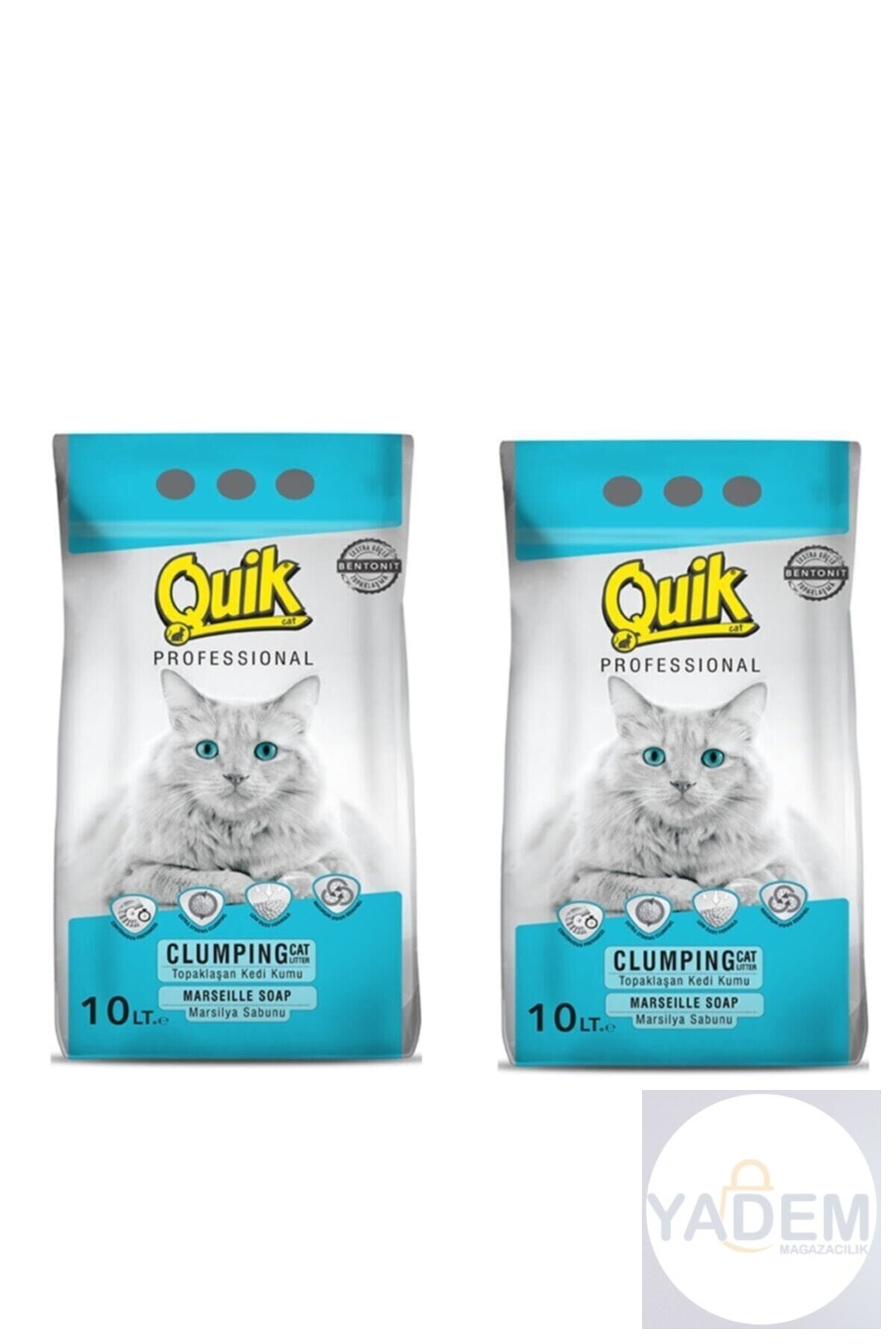 Kedi Kumu 10 Lt X 2 Adet Ince Taneli Topaklaşan Marsilya Sabunlu