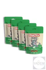 Crunch Kedi Ödül Maması - Hairball Control - Tavuklu - 4'lü Paket