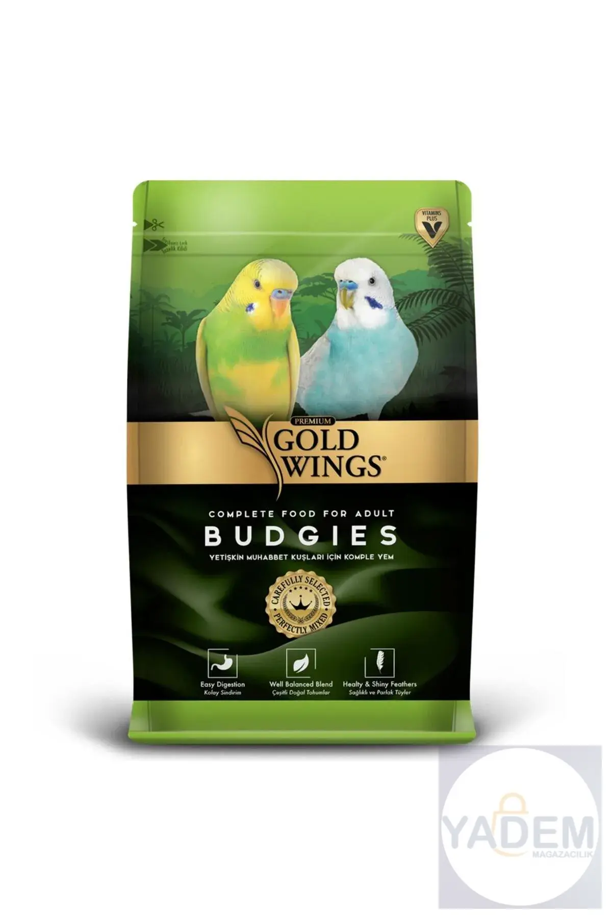 Premium Kalite Olarak En Iyi Muhabbet Kuşu Yemi Premium -1 Kg 1 Adet Euro Gold